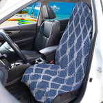 Geometric Denim Jeans Pattern Print Waterproof Car Seat Cover