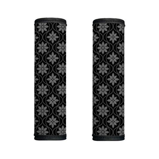 Geometric Dot Flower Pattern Print Handle Covers