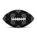 Geometric Dot Flower Pattern Print Rugby Ball