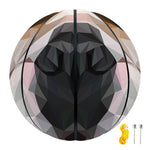 Geometric English Bulldog Print Basketball