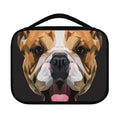 Geometric English Bulldog Print Classic Bible Case