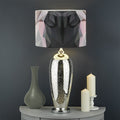 Geometric English Bulldog Print Drum Lamp Shade