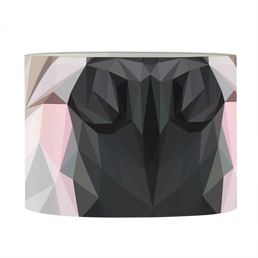 Geometric English Bulldog Print Drum Lamp Shade