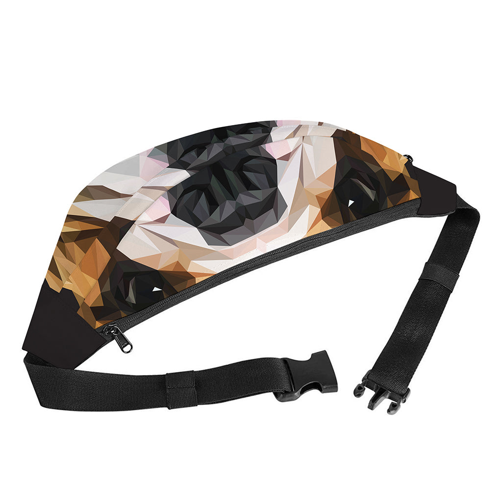 Geometric English Bulldog Print Fanny Pack