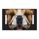 Geometric English Bulldog Print Golf Cart Seat Cover