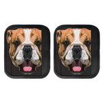 Geometric English Bulldog Print Handle Covers