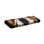 Geometric English Bulldog Print Piano Keyboard Cover