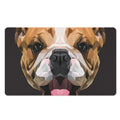 Geometric English Bulldog Print Polyester Doormat