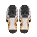 Geometric English Bulldog Print Slippers