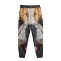Geometric English Bulldog Print Sweatpants