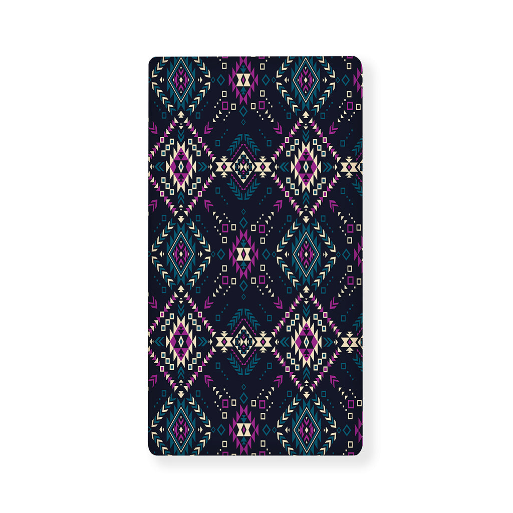 Geometric Ethnic Navajo Pattern Print Baby Crib Sheet