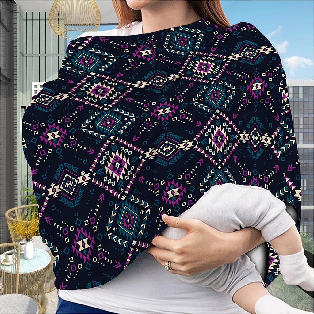 Geometric Ethnic Navajo Pattern Print Baby Seat Cover