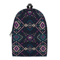 Geometric Ethnic Navajo Pattern Print School Backpack