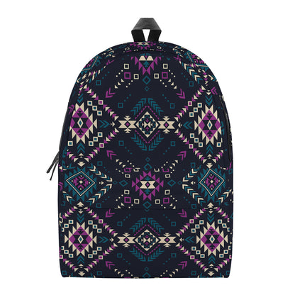 Geometric Ethnic Navajo Pattern Print Backpack
