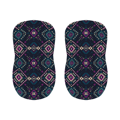 Geometric Ethnic Navajo Pattern Print Bar Stool Covers