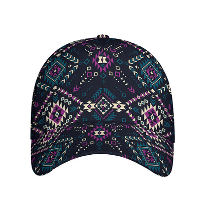 Geometric Ethnic Navajo Pattern Print Baseball Cap