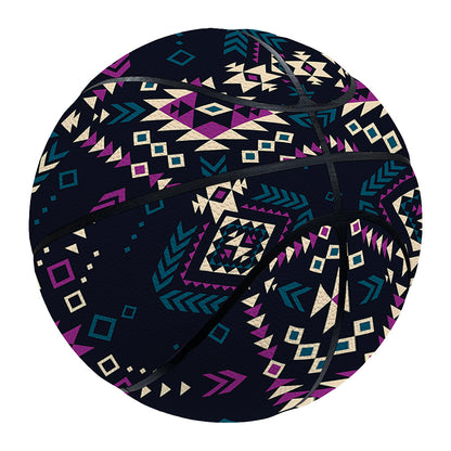 Geometric Ethnic Navajo Pattern Print Basketball