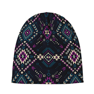 Geometric Ethnic Navajo Pattern Print Beanie