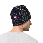 Geometric Ethnic Navajo Pattern Print Beanie