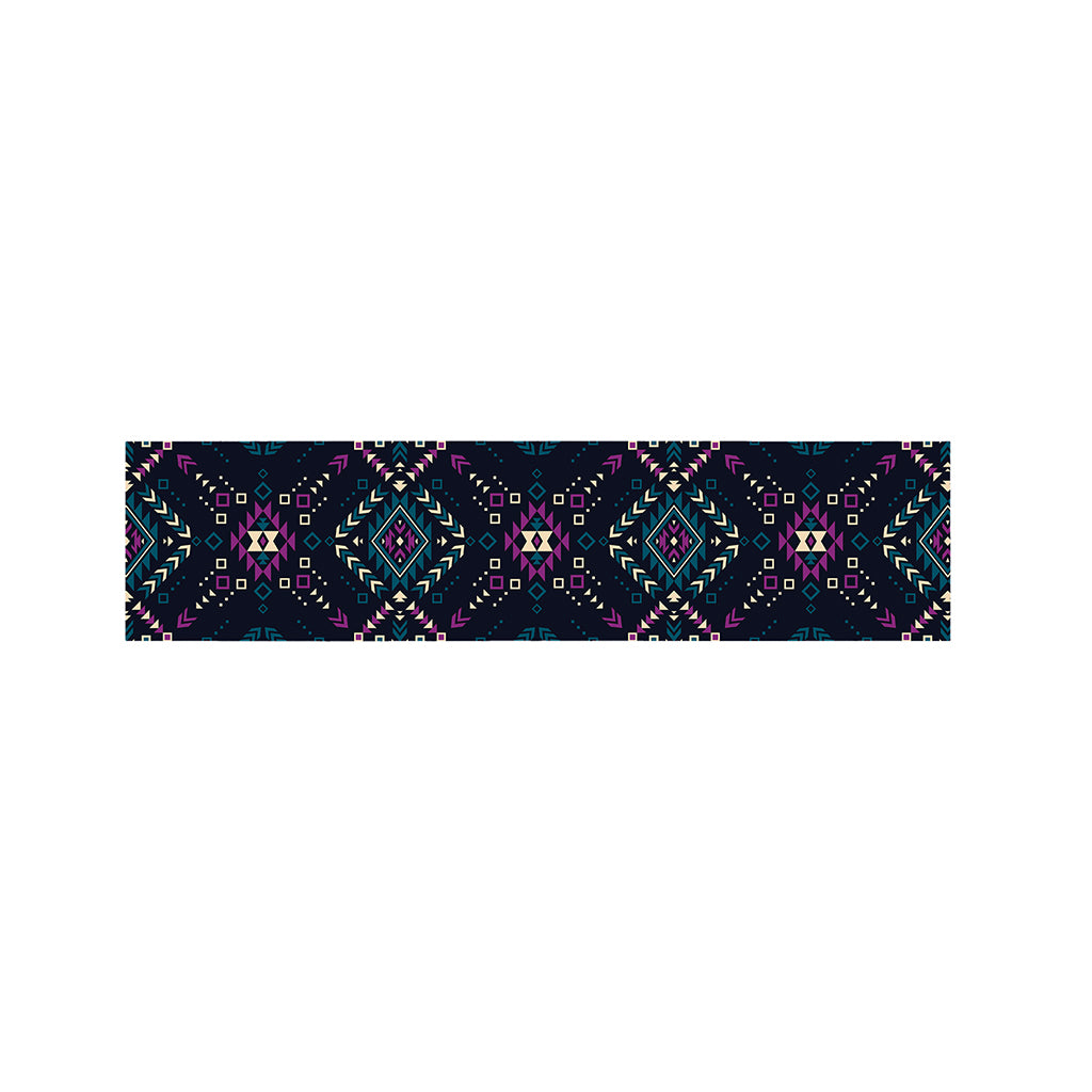 Geometric Ethnic Navajo Pattern Print Bed Runner