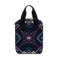 Geometric Ethnic Navajo Pattern Print Bible Tote Bag