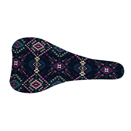 Geometric Ethnic Navajo Pattern Print Bicycle Seat Cover