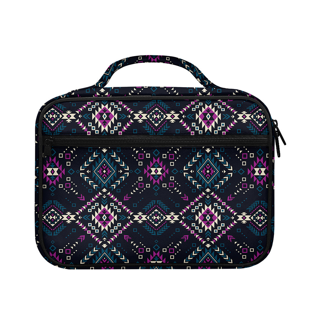 Geometric Ethnic Navajo Pattern Print Briefcase Bible Bag