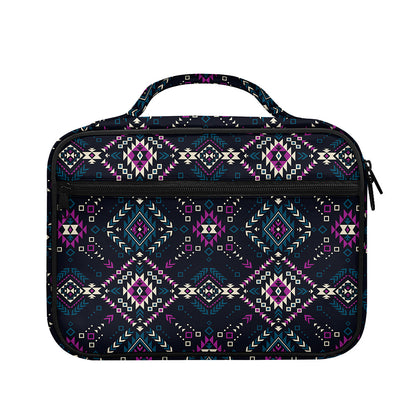 Geometric Ethnic Navajo Pattern Print Briefcase Bible Bag
