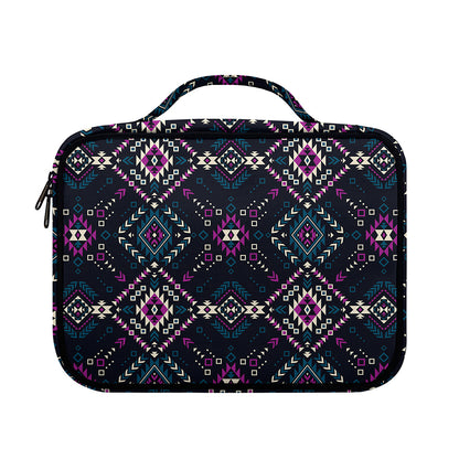 Geometric Ethnic Navajo Pattern Print Briefcase Bible Bag