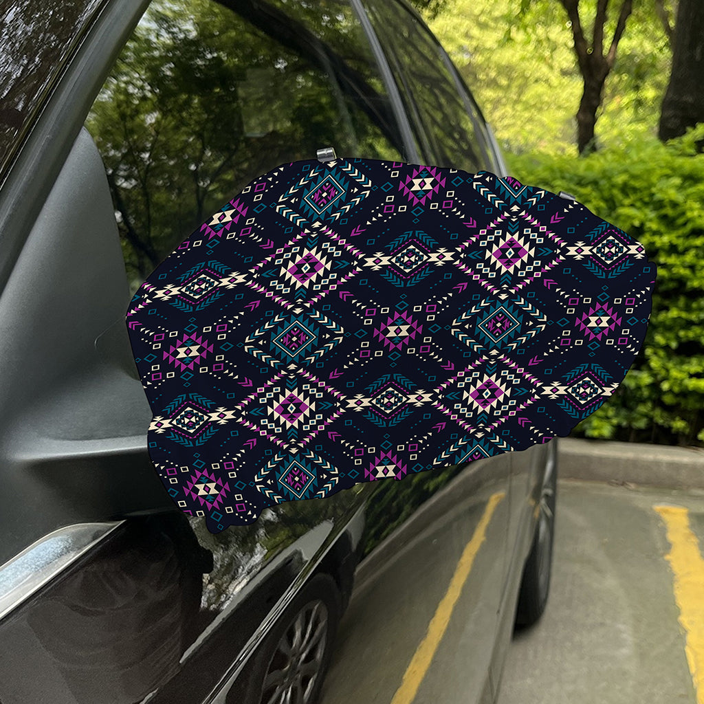 Geometric Ethnic Navajo Pattern Print Car Side Mirror Covers