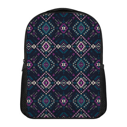 Geometric Ethnic Navajo Pattern Print Casual Backpack