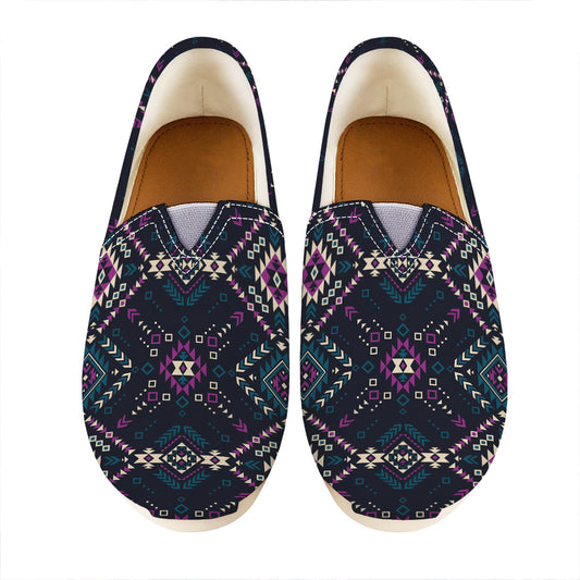 Geometric Ethnic Navajo Pattern Print Casual Shoes