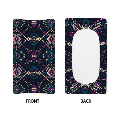 Geometric Ethnic Navajo Pattern Print Changing Pad Cover