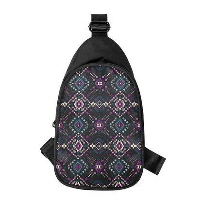 Geometric Ethnic Navajo Pattern Print Chest Bag