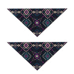 Geometric Ethnic Navajo Pattern Print Dog Bandana