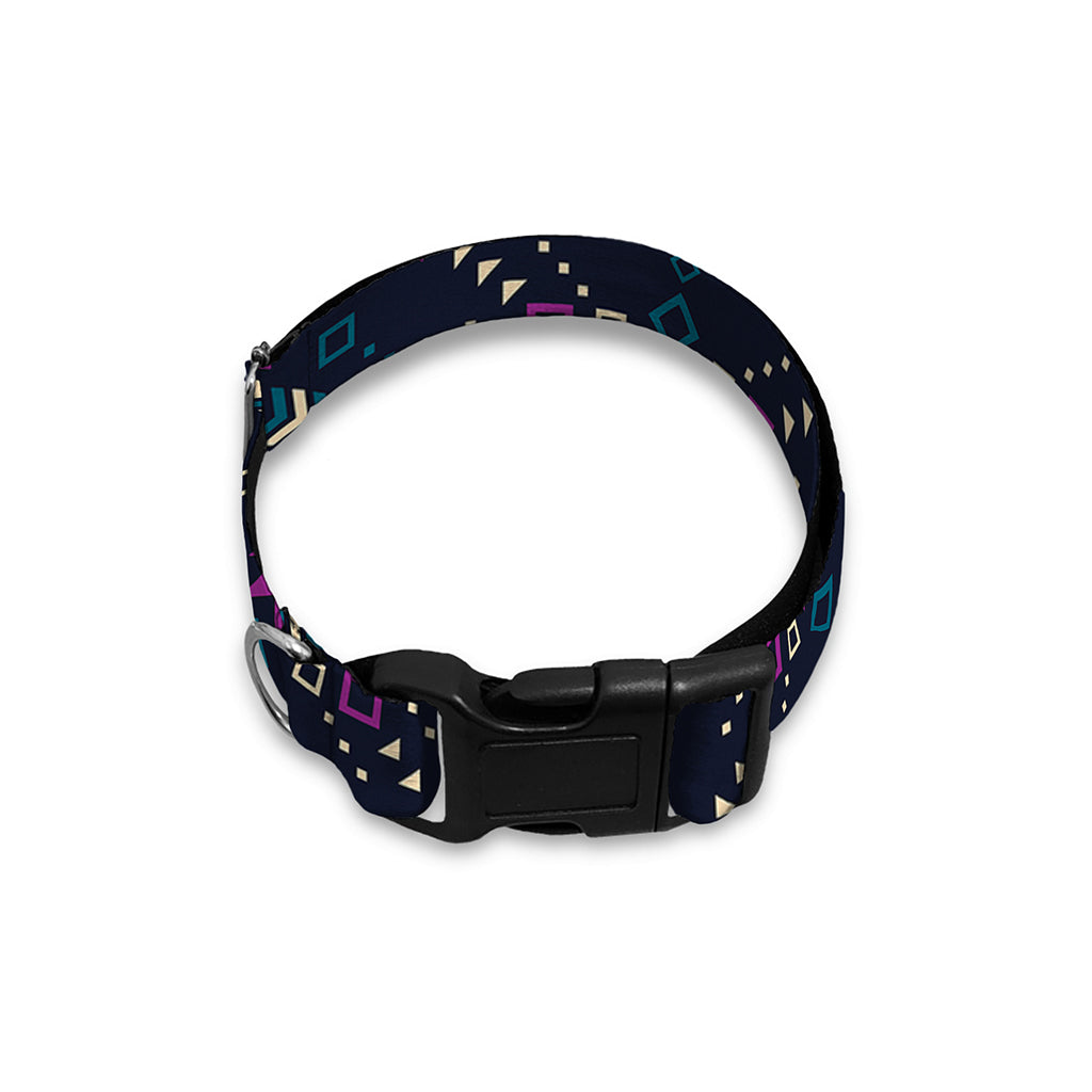 Geometric Ethnic Navajo Pattern Print Dog Collar