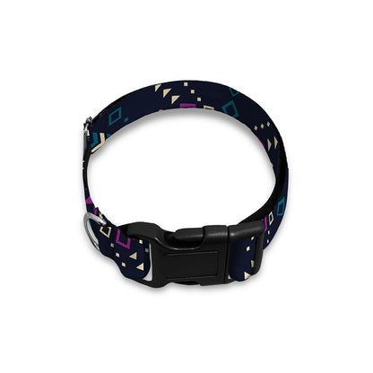 Geometric Ethnic Navajo Pattern Print Dog Collar