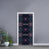 Geometric Ethnic Navajo Pattern Print Door Sticker