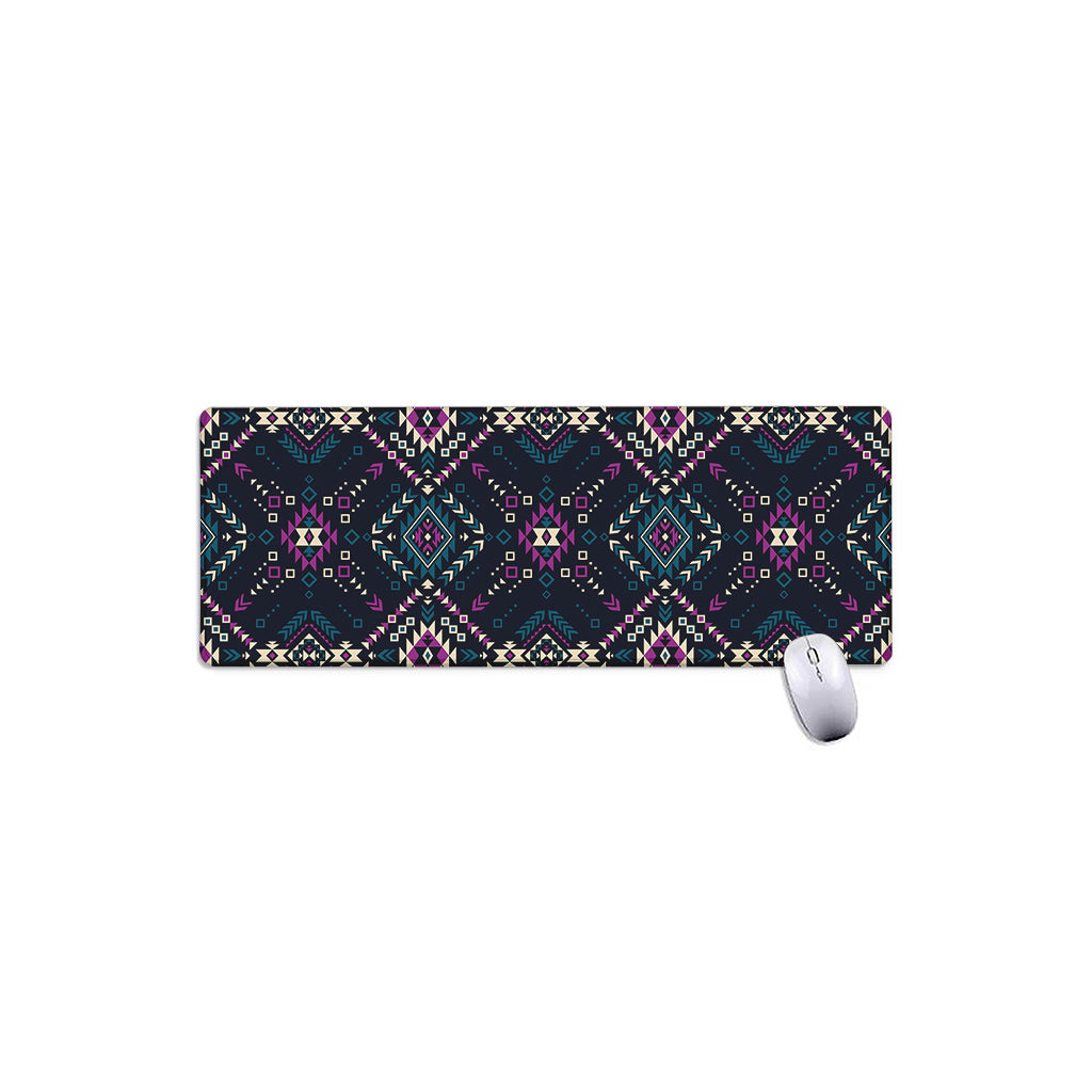 Geometric Ethnic Navajo Pattern Print Extended Mouse Pad