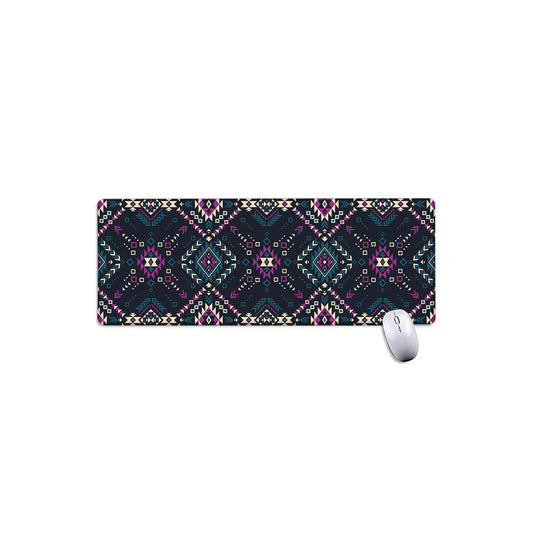 Geometric Ethnic Navajo Pattern Print Extended Mouse Pad