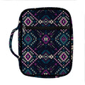 Geometric Ethnic Navajo Pattern Print Front Pocket Bible Bag