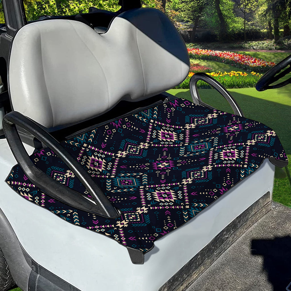 Geometric Ethnic Navajo Pattern Print Golf Cart Seat Cover