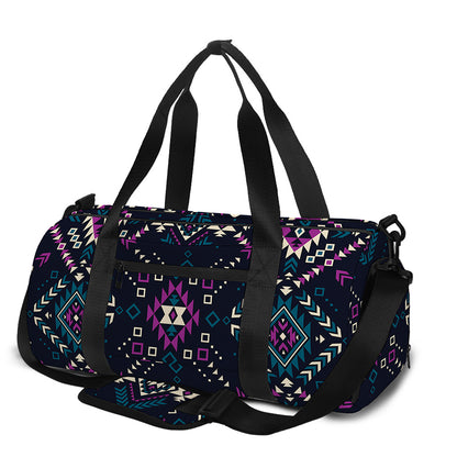Geometric Ethnic Navajo Pattern Print Gym Bag