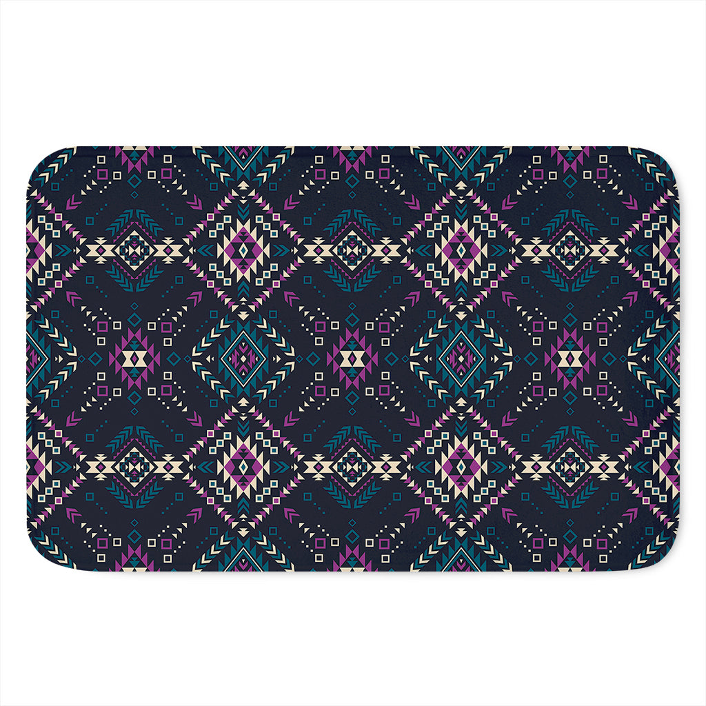 Geometric Ethnic Navajo Pattern Print Indoor Door Mat