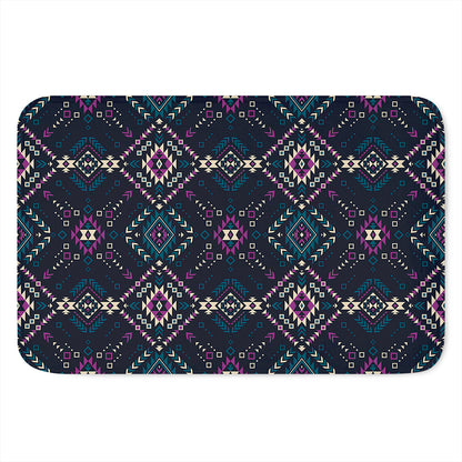 Geometric Ethnic Navajo Pattern Print Indoor Door Mat