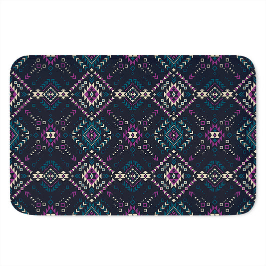 Geometric Ethnic Navajo Pattern Print Indoor Door Mat