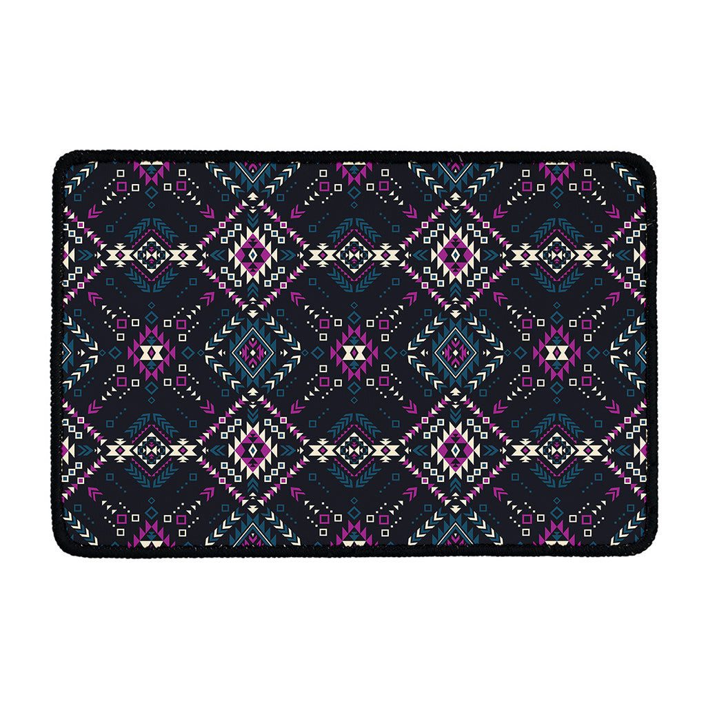 Geometric Ethnic Navajo Pattern Print Kitchen Mat
