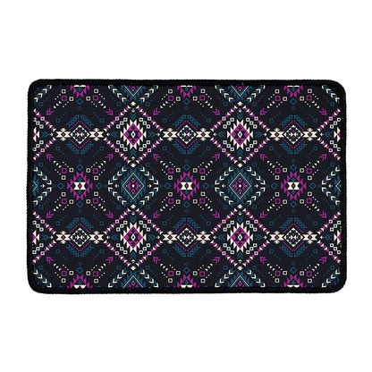 Geometric Ethnic Navajo Pattern Print Kitchen Mat