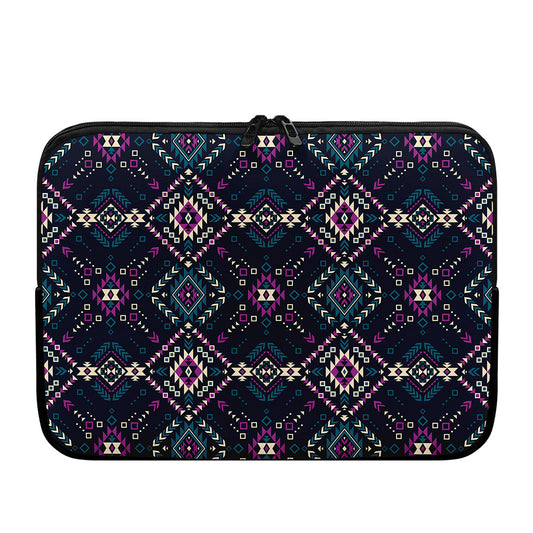 Geometric Ethnic Navajo Pattern Print Laptop Sleeve