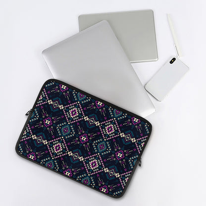 Geometric Ethnic Navajo Pattern Print Laptop Sleeve